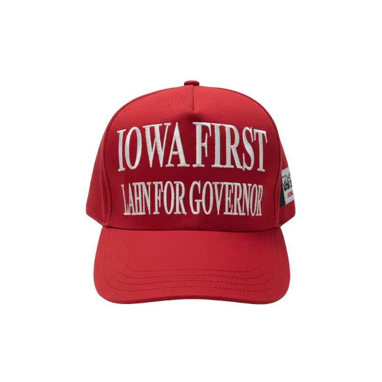 “Iowa First” hat – Lahn For Governor