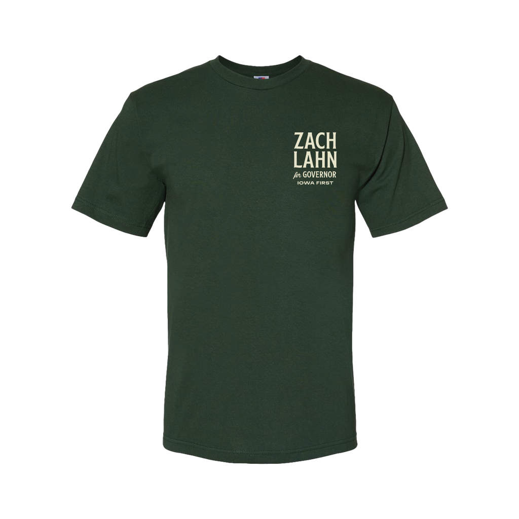 Lahn for Governor Front and Back