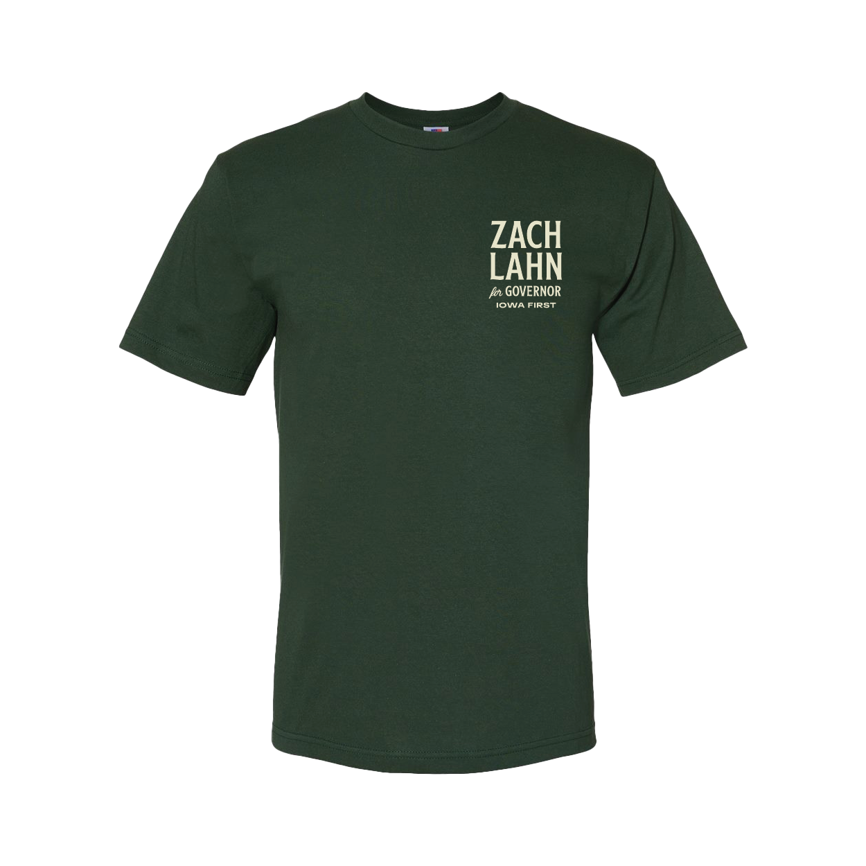 Lahn for Governor Front and Back